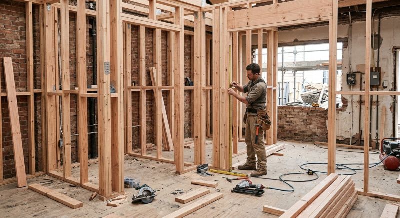 Building Framing in Kansas City, KS