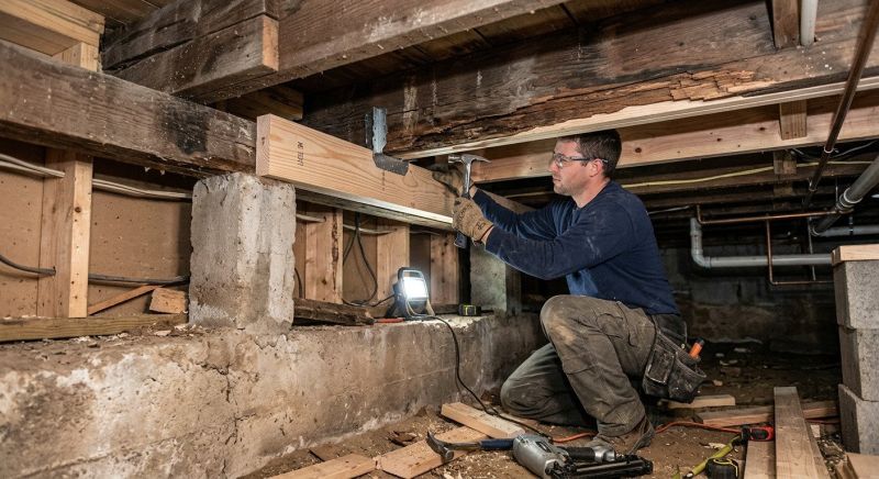 Floor Joists Repair in Wilmington, NC